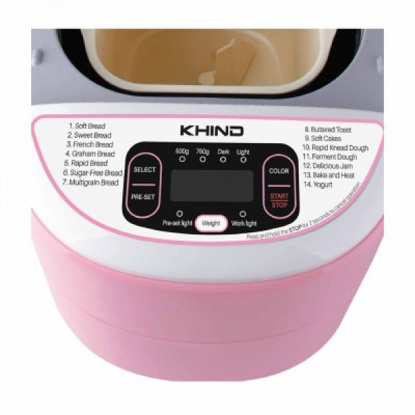 khind bm750 bread maker